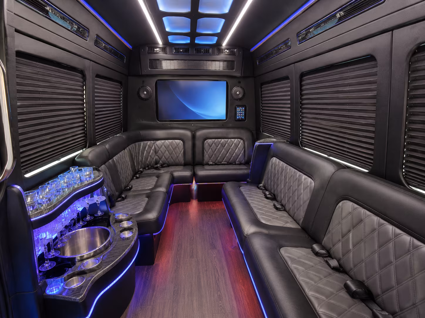 goodyear party bus interior