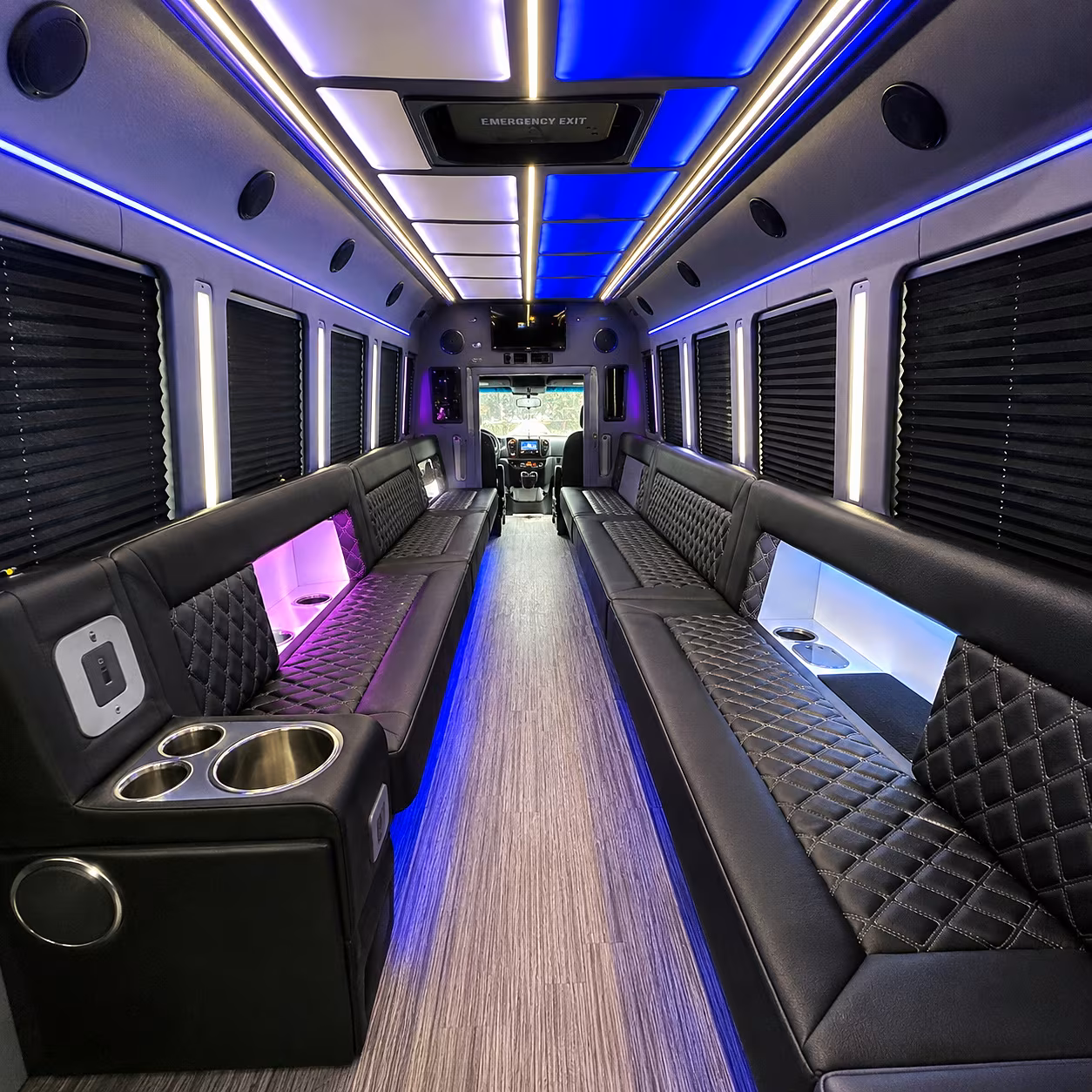 goodyear party bus rentals inside